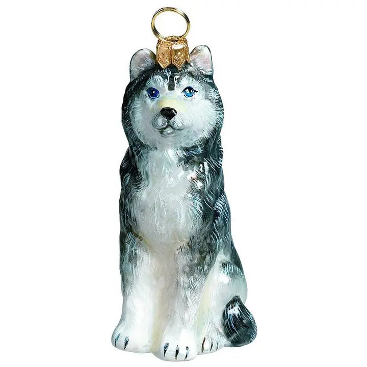 Siberian Husky Ornament