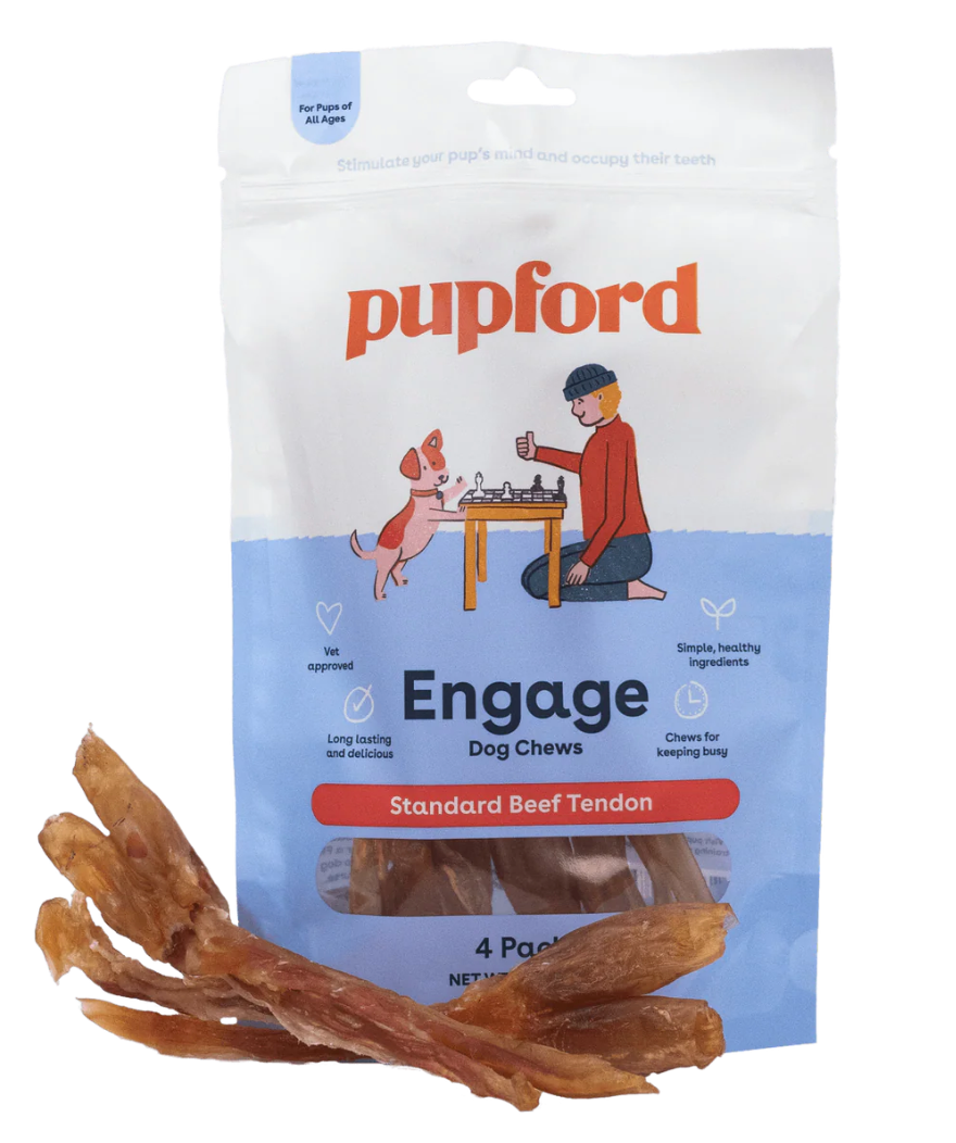 Pupford Standard Beef Tendon Dog Chew