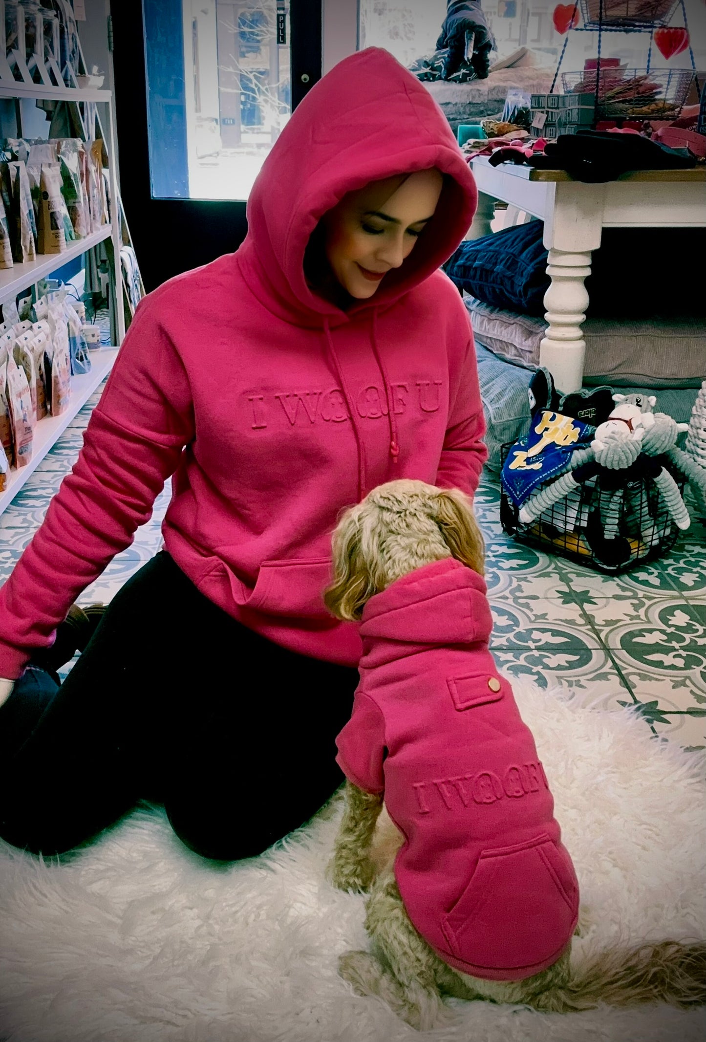 I Woof U Hoodie - Dog
