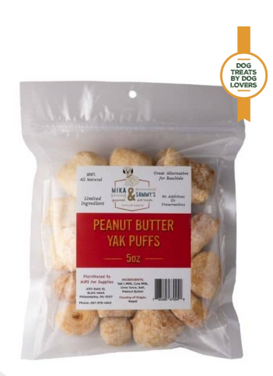 Peanut Butter Yak Puffs