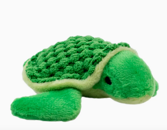 Tall Tails Baby Turtle with Squeaker - 4"