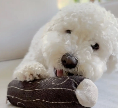 Fire Log//Enrichment Dog Toy