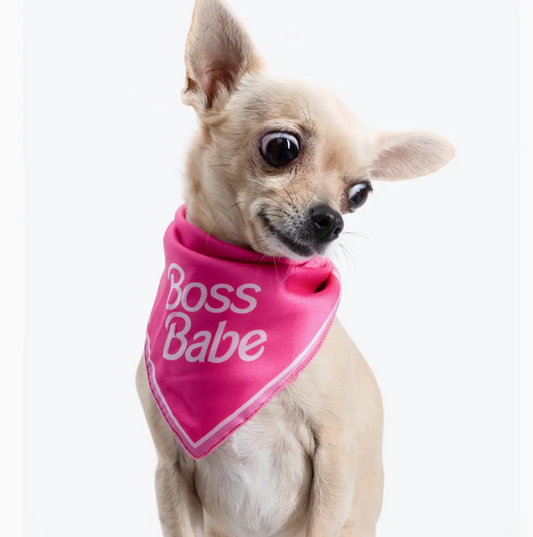 Boss Babe Dog Bandana