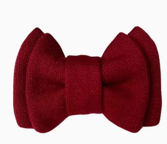Dog Bowtie Red Velvet
