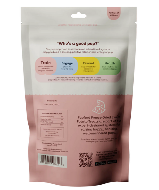 Pupford Freeze Dried Sweet Potato Training Treats