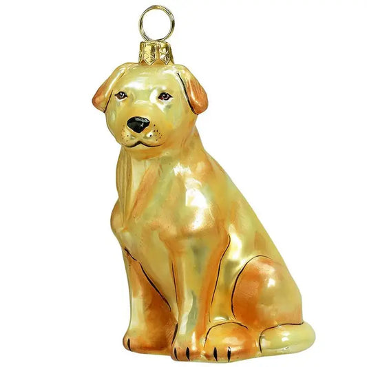 Yellow Lab Ornament