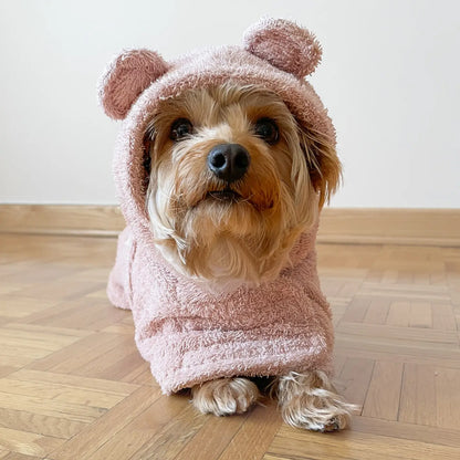 Dog Drying Bathrobe