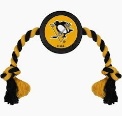 Penguins Puck Dog Toy