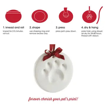 Pawprints Ornament