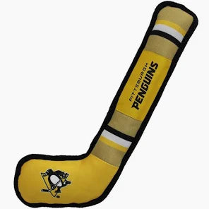 Penguins Hockey Stick Dog Toy